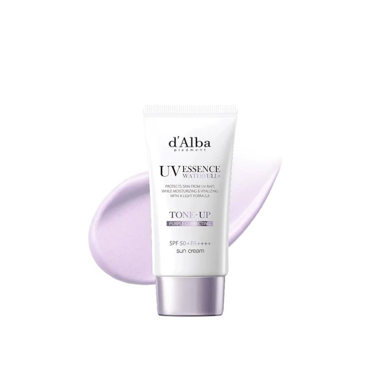 d'Alba Waterfull Tone-Up Purple Correcting Sun Cream SPF 50+