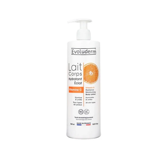 Evoluderm Vitamin C Radiance Moisturising Body Lotion
