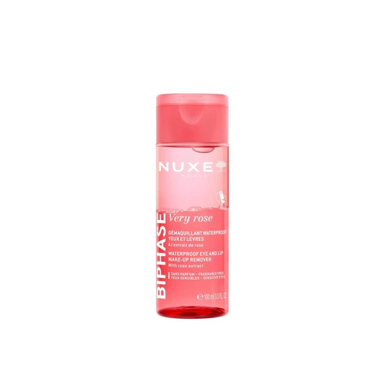 Nuxe Very Rose Biphase Waterproof Eye & Lip Make-Up Remover