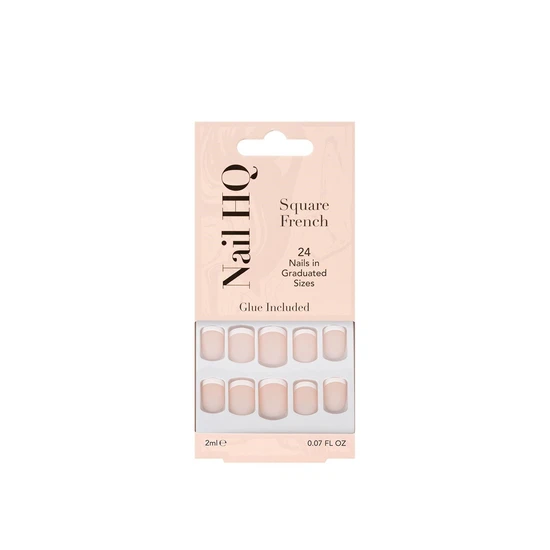 Nail HQ Square French Nails