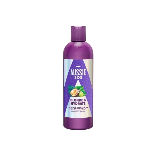 Aussie SOS Blonde & Hydrate Purple Shampoo