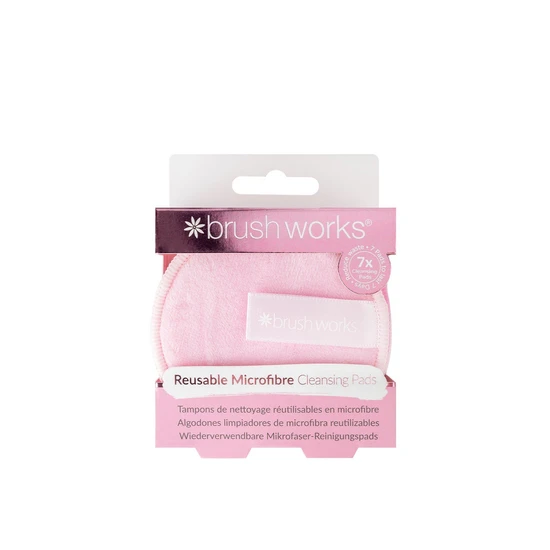 Brushworks Reusable Microfibre Cleansing Pads