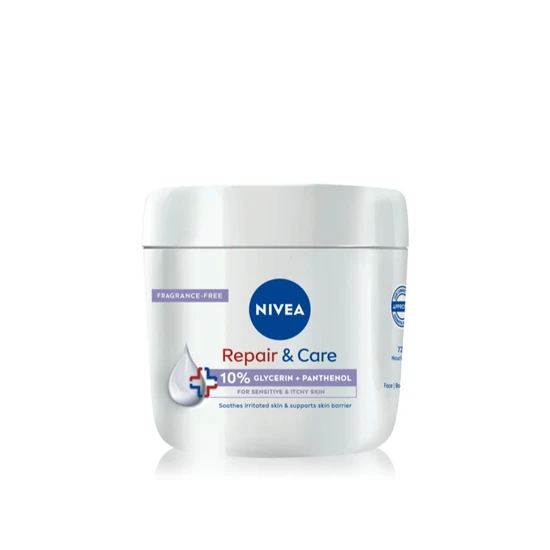 Nivea Repair & Care Fragrance-Free Body Cream