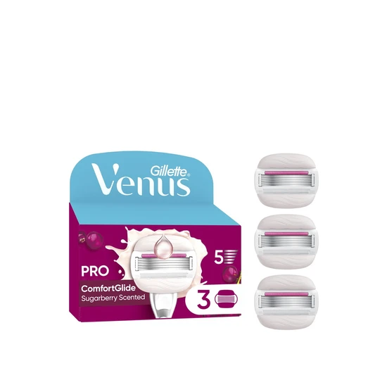 Gillette Pro ComfortGlide Sugarberry Scented Replacement Blades