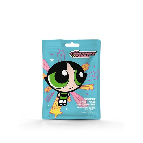Mad Beauty Powerpuff Girls Super Cute Cosmetic Sheet Mask Buttercup