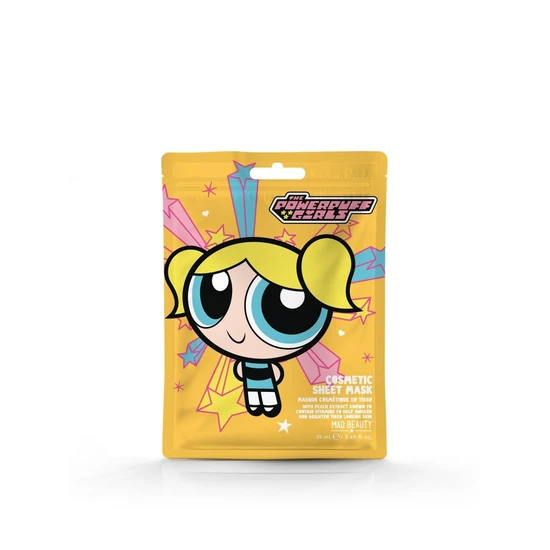 Mad Beauty Powerpuff Girls Super Cute Cosmetic Sheet Mask Bubbles