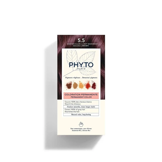 Phyto Phytocolor Permanent Colour 5.5 Light Mahogany Brown