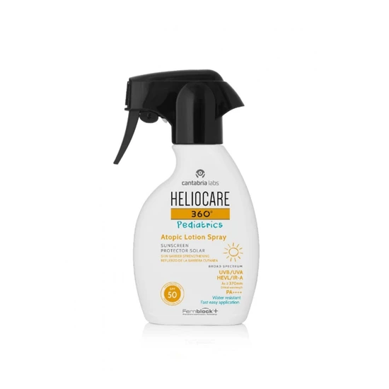 Heliocare Pediatrics Atopic Lotion Spray SPF 50 Sunscreen