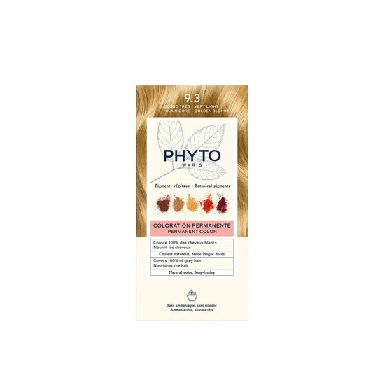 Phyto Phytocolor Permanent Colour 9.3 Very Light Golden Blonde