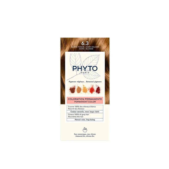 Phyto Phytocolor Permanent Colour 6.3 Dark Golden Blonde