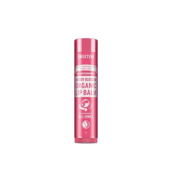 Dr Bronner's Organic Lip Balm Cherry Blossom