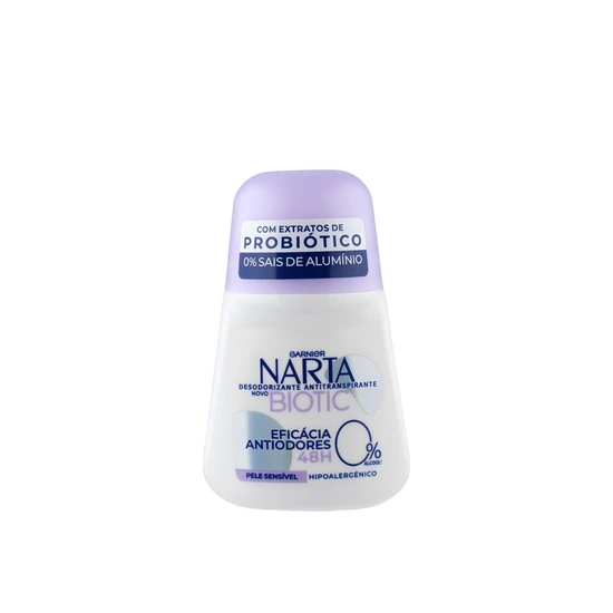 Garnier Narta Biotic 48h Antiperspirant Roll-On Sensitive Skin