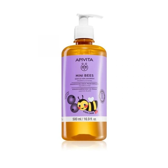 APIVITA Mini Bees Gentle Kids Shampoo Blueberry & Honey