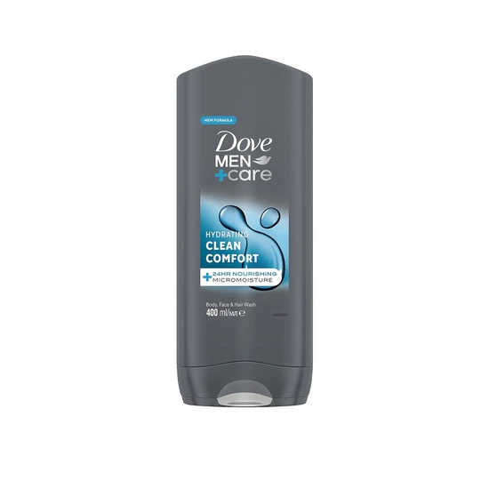 Dove Men+Care Clean Comfort Body, Face & Hair Wash