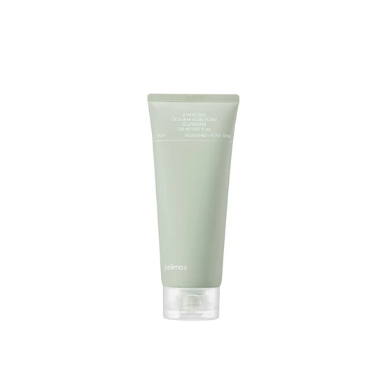 CELIMAX Ji Woo Gae Cica BHA Acne Foam Cleansing