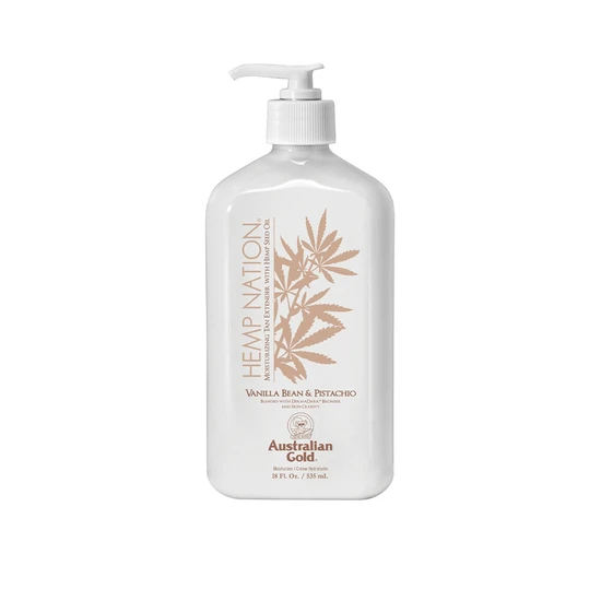 Australian Gold Hemp Nation Vanilla Bean & Pistachio Moisturising Tan Extender
