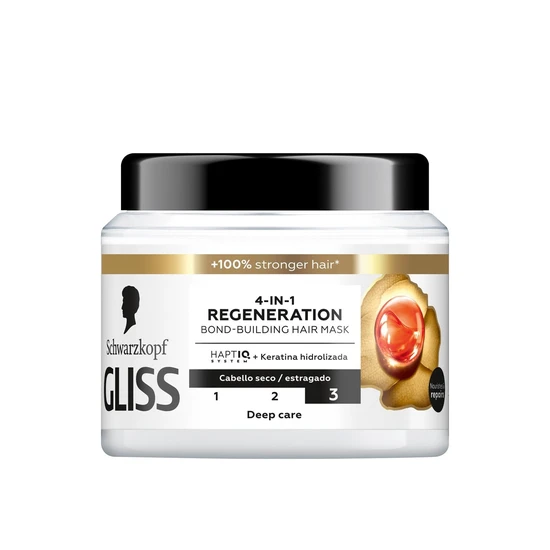 Schwarzkopf Gliss 4-In-1 Regeneration Bond-Building Hair Mask