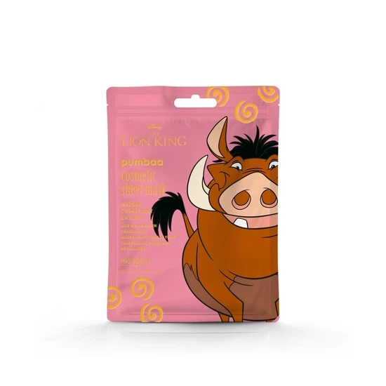 Mad Beauty Disney The Lion King Cosmetic Sheet Mask Pumba