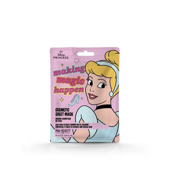 Mad Beauty Disney Princess Express Yourself Cinderella Cosmetic Sheet Mask