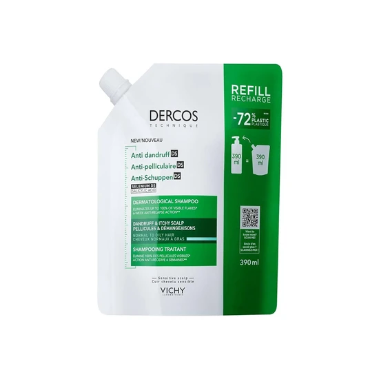 Vichy Dercos Anti-Dandruff DS Shampoo For Normal To Oily Hair