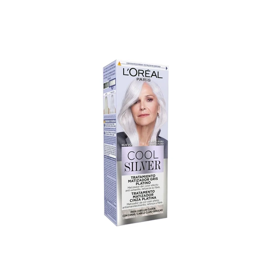 L'Oreal Paris Cool Silver Platinum Grey Treatment Pure White
