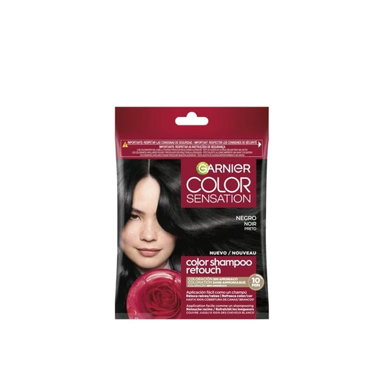 Garnier Colour Sensation Colour Shampoo Retouch Black