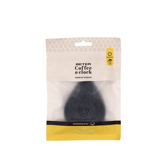 Beter Coffee O'clock Konjac Facial Cleansing Sponge