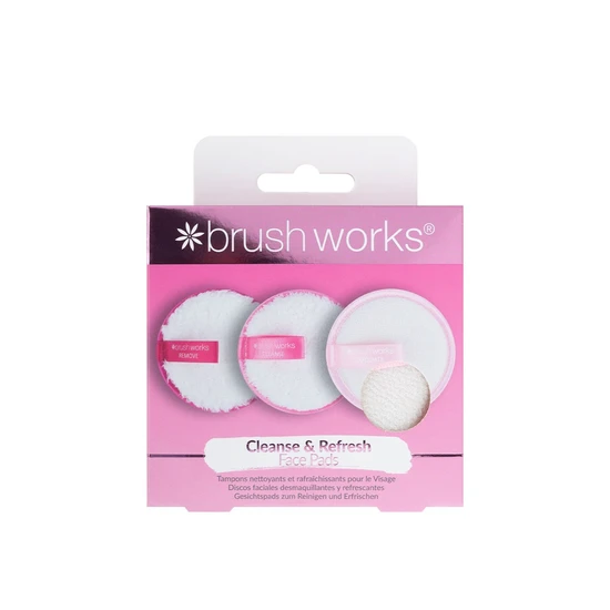 Brushworks Cleanse & Refresh Face Pads