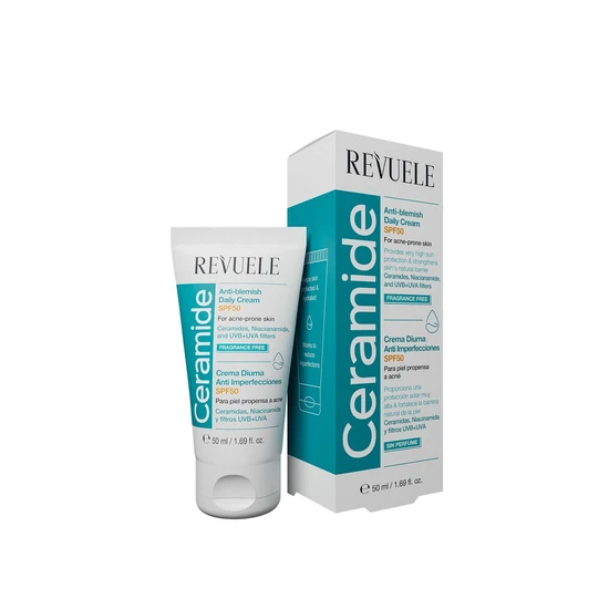 Revuele Ceramide Anti-Blemish Daily Cream SPF 50