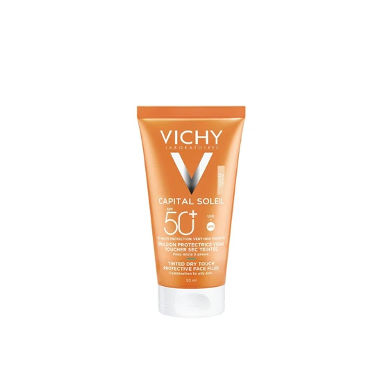 Vichy Capital Soleil Tinted Dry Touch Protective Face Fluid SPF 50+