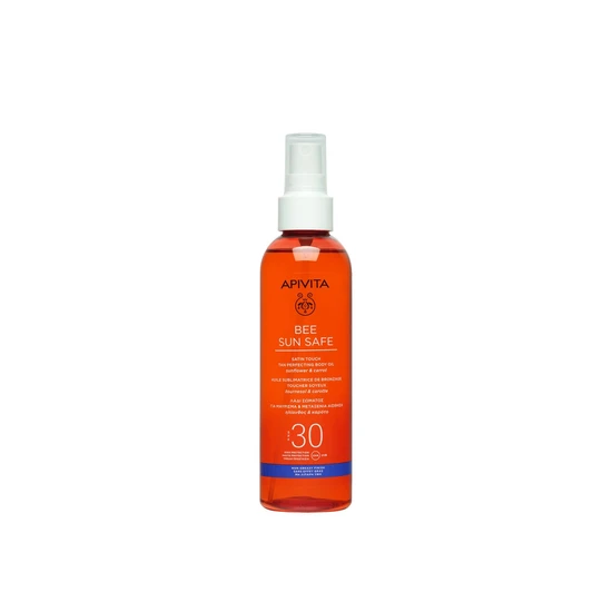 APIVITA Bee Sun Safe Satin Touch Tan Perfecting Body Oil SPF 30