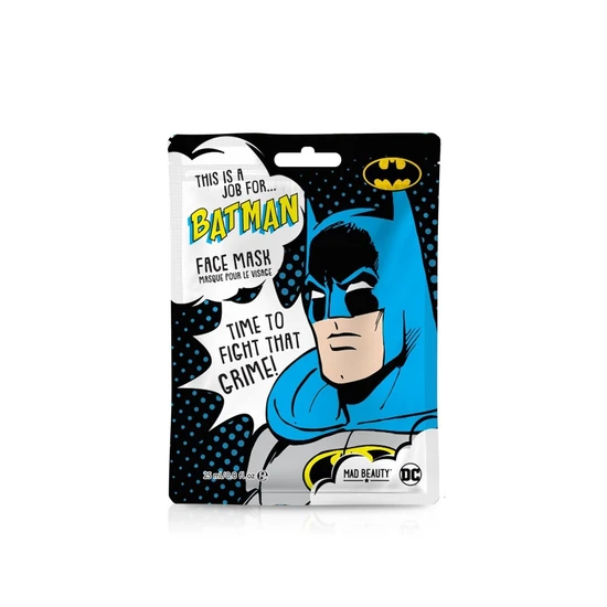 Mad Beauty Batman Black Tea Sheet Face Mask