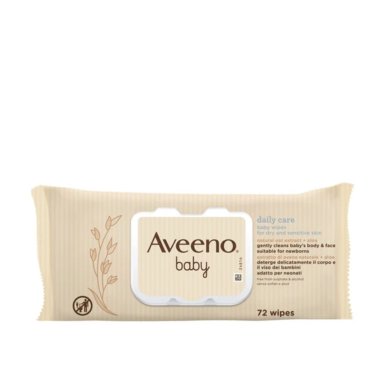 Aveeno Baby Daily Care Wipes Oat & Aloe Extracts