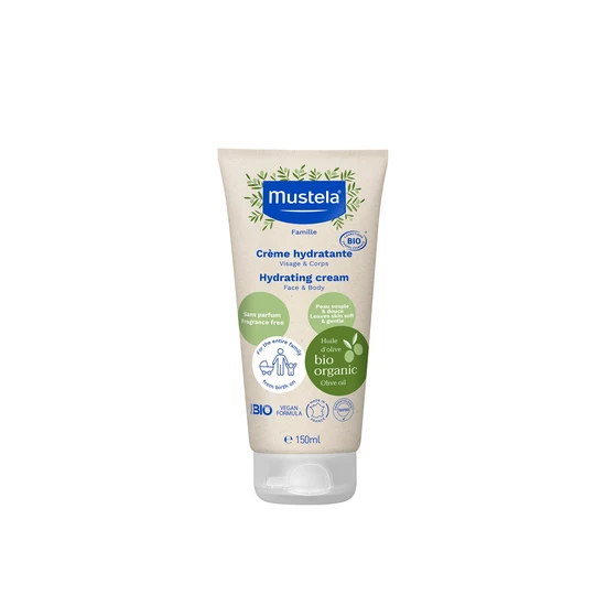 Mustela BIO Organic Hydrating Cream Fragrance-Free