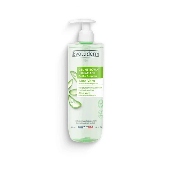 Evoluderm Aloe Vera Moisturising Cleansing Gel