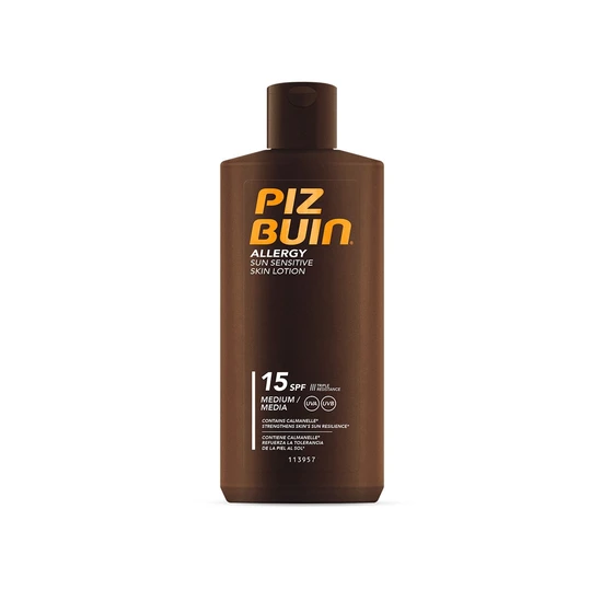 Piz Buin Allergy Sun Sensitive Skin Sunscreen Lotion SPF 15