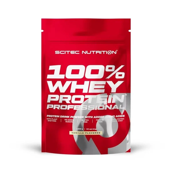 Scitec 100% Whey Protein Professional 1000G-Vanilla