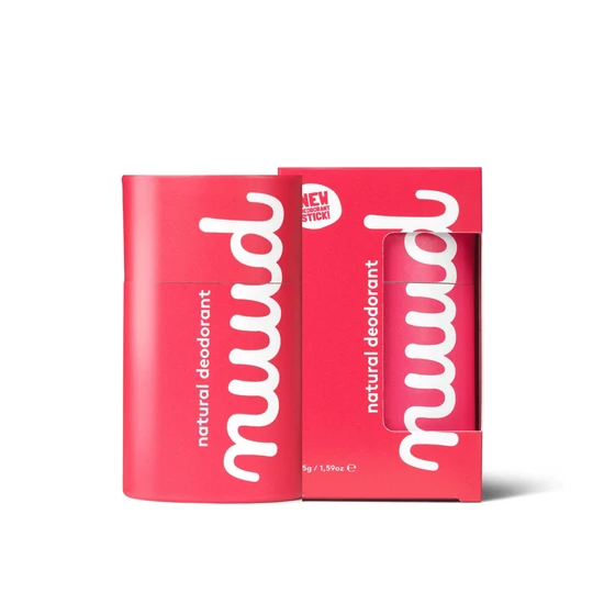 Nuud Natural Unscented Stick Vegan Deodorant