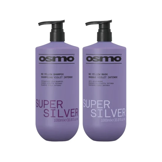 Osmo Super Silver No Yellow Shampoo & Mask Duo Pack
