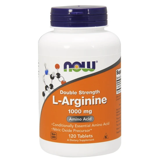 NOW Foods L-Arginine 1000mg Tablets