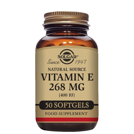 Solgar Vitamin E 268mg 400iu Vegetarian Softgels