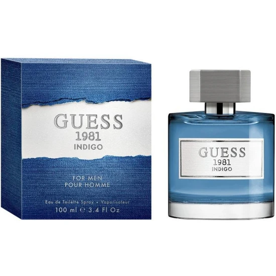 Guess 1981 Indigo For Men Eau De Toilette