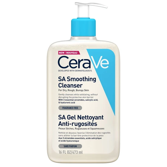 CeraVe SA Smoothing Cleanser Bumpy Skin