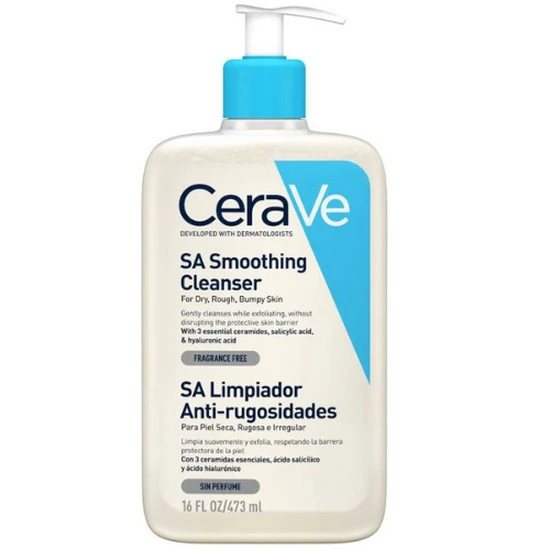 CeraVe SA Smoothing Cleanser Bumpy Skin