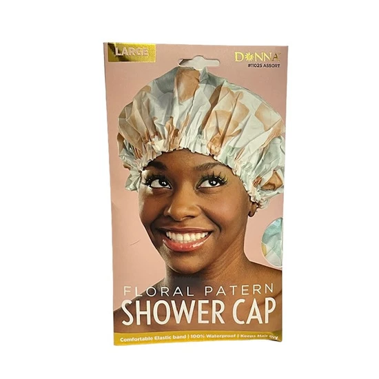Titan Donna Premium Collection Floral Shower Cap