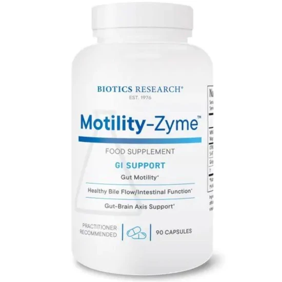 Biotics Research Motility-Zyme Capsules