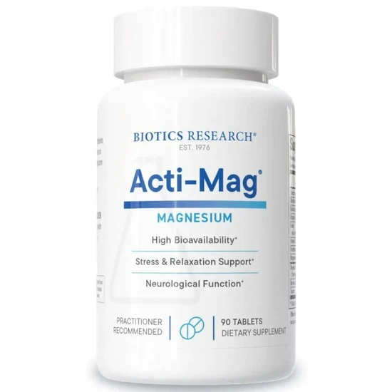 Biotics Research Acti-Mag Tablets