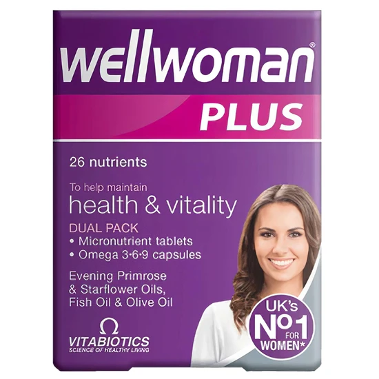 Vitabiotics Wellwoman Plus Dual Pack