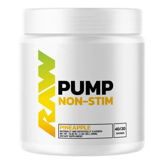 Raw Nutrition Pump Non-Stim
