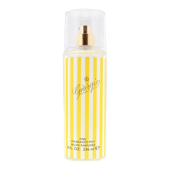 Giorgio Beverly Hills Yellow Body Mist Spray